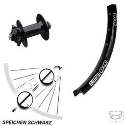 Formula DC91-V2 Exal BE 25 Vorderrad 26 Zoll 6-Loch