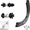 Dt-swiss 29 Zoll Laufradsatz Straightpull X1900 DT Swiss HX 531 Steckachse 100x142 Mm