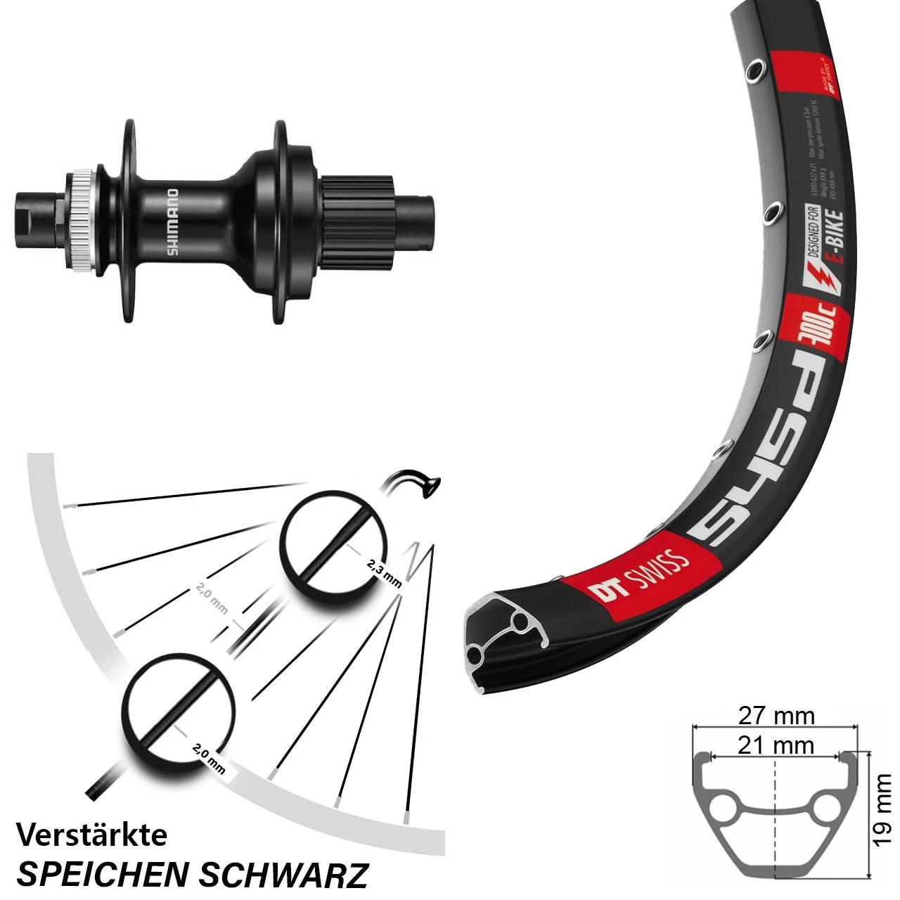 Dt-swiss Hinterrad 29 Zoll DT Swiss 545 Disc Microspline Shimano FH-MT510 3 Dt-swiss Hinterrad 29 Zoll DT Swiss 545 Disc Microspline Shimano FH-MT510