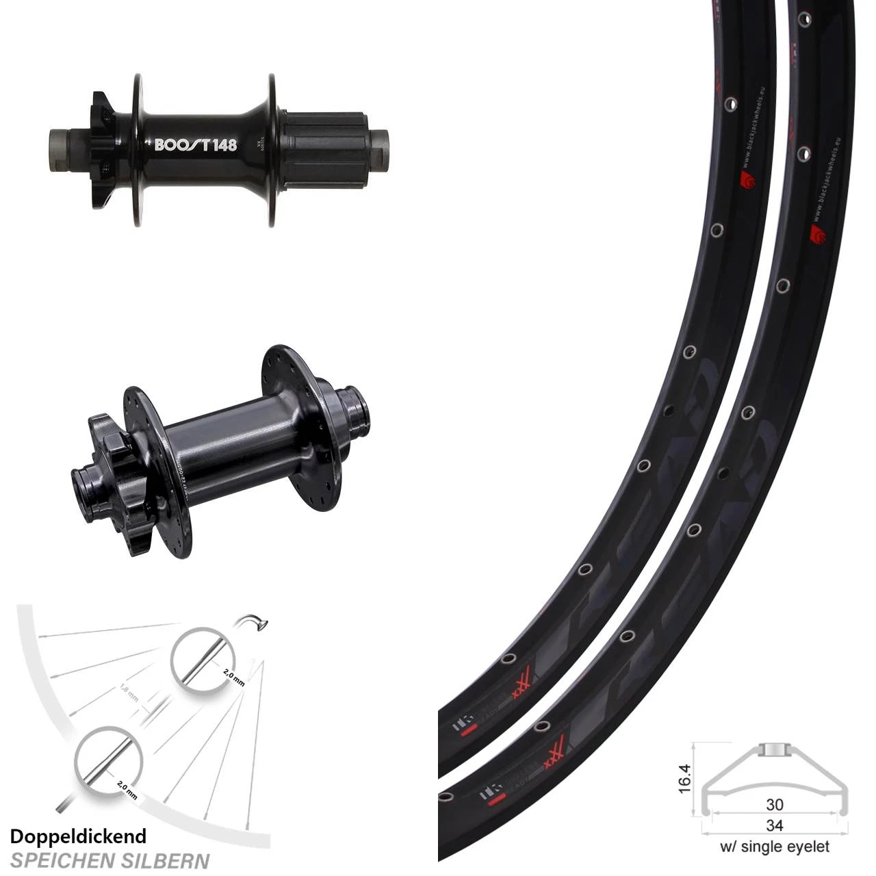 Laufradsatz Rodi Ready 30 27,5 Zoll Boost Formula Aivee MP2 110/148 Mm 3 Laufradsatz Rodi Ready 30 27,5 Zoll Boost Formula Aivee MP2 110/148 Mm