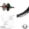 28 Zoll Shimano 3-Gang SG-3R75 Heavy Duty Hinterrad Ryde Andra 30 -Radzubehoer Verkaufe 8252953