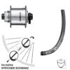 Dt-swiss Vorderrad 27,5 Zoll DT Swiss R 500 12x100 Mm Shimano DH-UR705 Für Steckachse 12/100 Mm -Radzubehoer Verkaufe 8253172