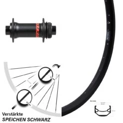 28-29 Zoll Vorderrad Ryde Andra 40 Disc Centerlock Formula CL-811 Boost Syncros 15/110 Mm
