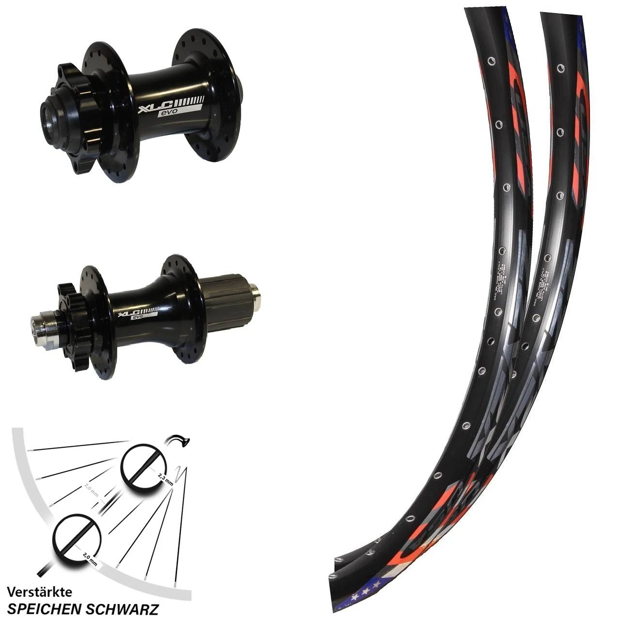 Laufradsatz DRC ZZYZX 26 Zoll 142x100 15 Mm Steckachse XLC Evo 6-loch 3 Laufradsatz DRC ZZYZX 26 Zoll 142x100 15 Mm Steckachse XLC Evo 6-loch