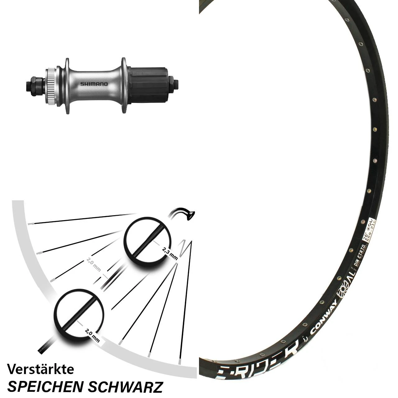 26 Zoll Hinterrad Shimano Alivio FH-M4050 Mach 1 Magma 5/135 Mm 3 26 Zoll Hinterrad Shimano Alivio FH-M4050 Mach 1 Magma 5/135 Mm