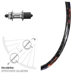 26 Zoll Hinterrad Shimano Alivio FH-M4050 DRC ZZYZX Disc Centerlock