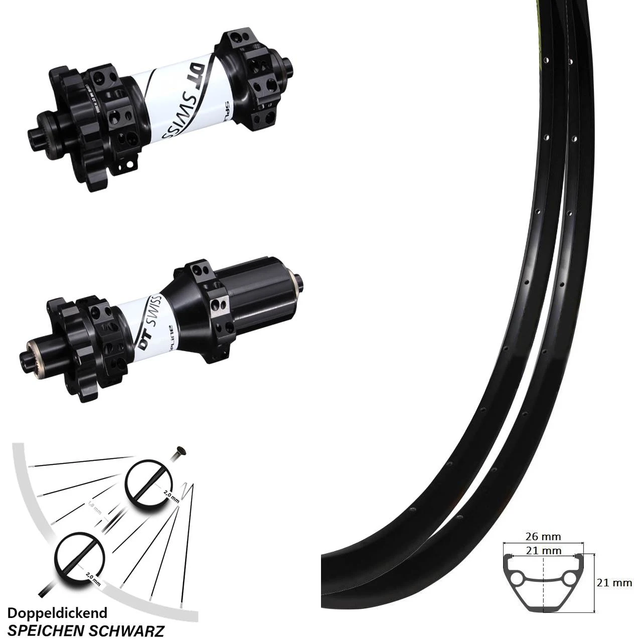 Dt-swiss 27,5 Zoll Laufradsatz Giant DT Swiss X1900 Nabe Straightpull 3 Dt-swiss 27,5 Zoll Laufradsatz Giant DT Swiss X1900 Nabe Straightpull