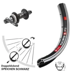 Dt-swiss Shimano XT DT Swiss 535 Laufrad 28 Zoll