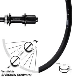 20 Zoll Hinterrad Shimano Deore 12x142 Mm Ryde Andra 40 Disc Centerlock
