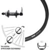 28-29 Zoll Vorderrad Shimano SLX HB-M665 Ryde Andra 321 Centerlock -Radzubehoer Verkaufe 8256368