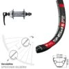 Dt-swiss Vorderrad 28 Zoll Shimano HB-M615 Centerlock DT Swiss 545 -Radzubehoer Verkaufe 8256658