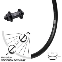 KX-G Für Schnellspanner Ryde Andra 29 Zoll Vorderrad Centerlock