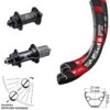 Dt-swiss Laufradsatz DT Swiss 545D Verstärkt 26 Zoll KX-GS Nabe Schnellspanner Centerlock