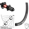 Dt-swiss 28 Zoll Hinterrad DT Swiss RR521-240S 6-Loch