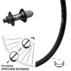 Boost Hinterrad 24 Zoll Ryde Andra 40 Disc Lastenrad KX-B Nabe Centerlock -Radzubehoer Verkaufe 8258095