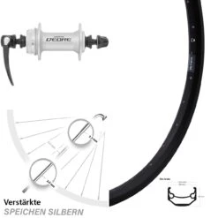 Shimano Deore HB-M595 Ryde Andra 40 Disc Vorderrad 20 Zoll