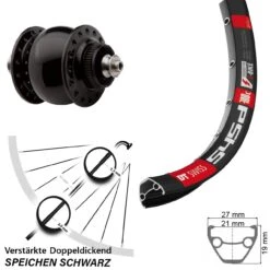 Dt-swiss DT Swiss 545 Son 28 Zoll Vorderrad Centerlock