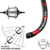 Dt-swiss 28 Zoll Hinterrad DT Swiss 545 Shimano SG-C3001 7-Gang Disc