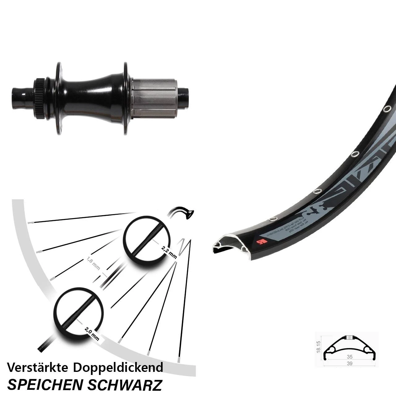 29 Zoll Hinterrad Formula Boost CL-148S Rodi TRYP 35 Centerlock 3 29 Zoll Hinterrad Formula Boost CL-148S Rodi TRYP 35 Centerlock