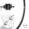 Nabendynamo Vorderrad Shimano DH-3D37 Ryde DP 19 28 Zoll Centerlock -Radzubehoer Verkaufe 8261307