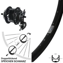 26 Zoll Hinterrad Rohloff Speedhub 500/14 TS DB OEM2 Ryde Andra 30 Disc