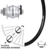 Nabendynamo Ryde Andra 29 Zoll Vorderrad Steckachse 15x100 Mm Shutter Centerlock Silbern