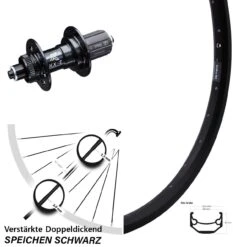 26 Zoll Hinterrad KX-E Ryde Andra 40 Disc Schnellspanner