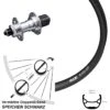 27,5 Zoll Hinterrad Ryde Andra 321 Mit KX-E Nabe Silbern 5x135 Mm Centerlock 11-fach 1 27,5 Zoll Hinterrad Ryde Andra 321 Mit KX-E Nabe Silbern 5x135 Mm Centerlock 11-fach -Radzubehoer Verkaufe 8264056