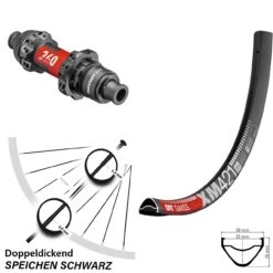 Dt-swiss 29 Zoll Hinterrad XM 421 DT Swiss 240 EXP Boost Sram XD Straightpull