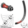 Dt-swiss Leichtes 29 Zoll Laufrad XR 391 DT Swiss 240 Nabe Straightpull Centerlock 15x110 Mm Boost