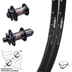 29 Zoll Laufradsatz Ryde Edge M 22 DT Swiss 350 SL 6-loch MTB Steckachse 15x100 12x142 Mm