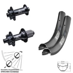 Dt-swiss 29 Zoll E-Bike Laufradsatz DT Swiss U 623 Nabe Boost 110x148 Mm 6-loch KX-B 11-fach