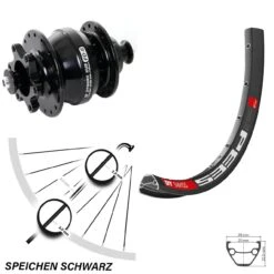 Dt-swiss DT Swiss 533D 26 Zoll Vorderrad Mit Shutter Precision PD-8 Nabendynamo