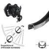 Rohloff Speedhub 500-14 Hinterrad 28 Zoll Ryde Andra 30
