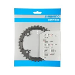 Shimano Kettenblatt Alivio FC M431 36 Zähne 4 Loch 104 Mm Schwarz 9-fach