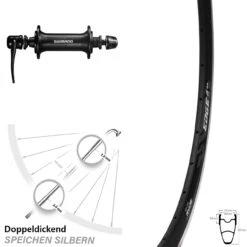 Vorderrad 28 Zoll Ryde Edge R33 Shimano HB-RS400