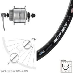 Vorderrad Ryde Zac 2000 Nabendynamo DH3D32 28/29 Zoll